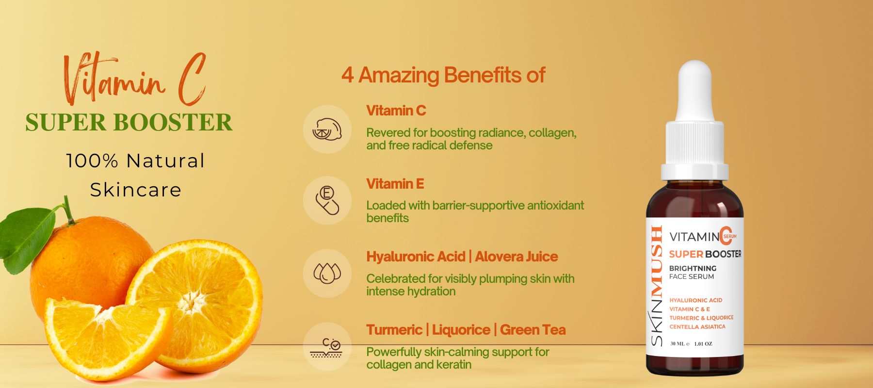 Amazing Benefits of Vitamin C Serum